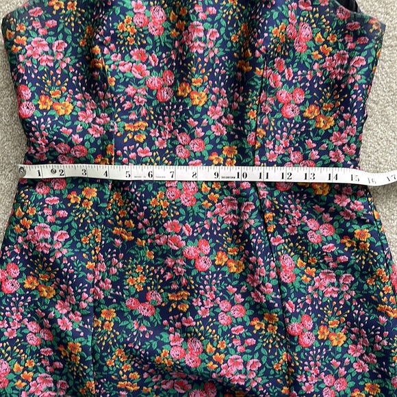 J Crew Floral Jacquard Sheath Career Dress - Picture 13 of 16